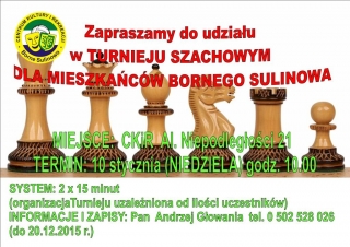 Turniej szachowy