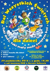 Plakat Bal wszystkich swietych