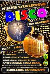 plakat na Sylwester 2016