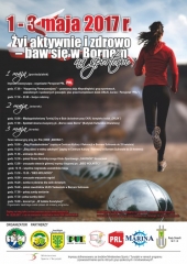plakat sportowa majówka 2017
