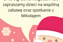 Zabawa Mikołajkowa