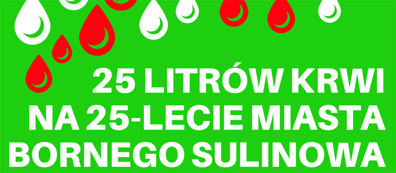 25 litrów krwi na 25-lecie