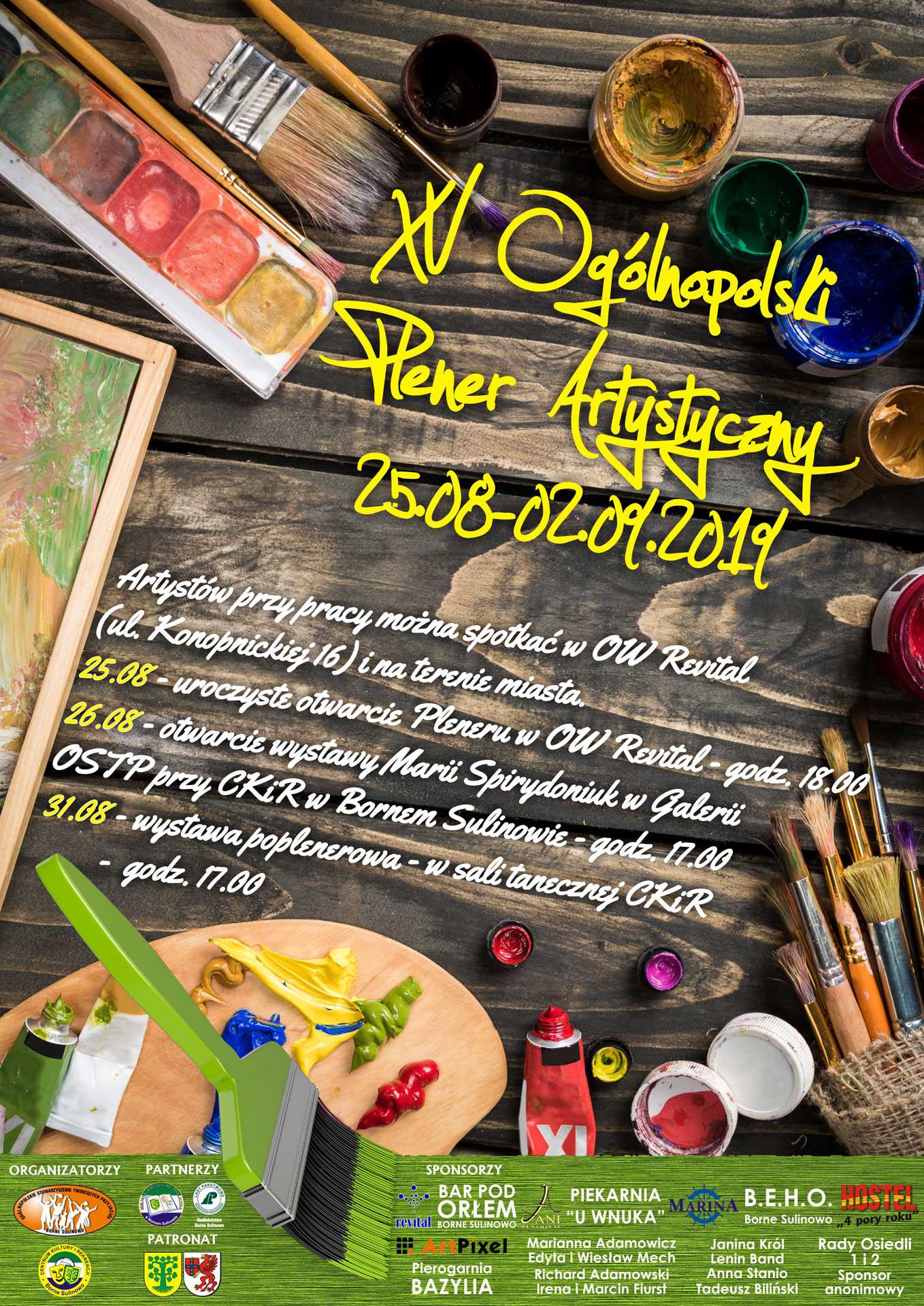 XV OGÓLNOPOLSKI PLENER ARTYSTYCZNY