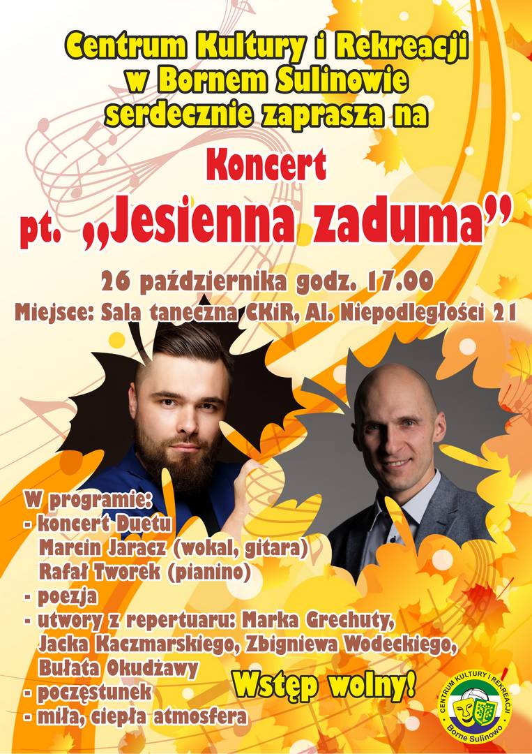 Koncert „Jesienna Zaduma”