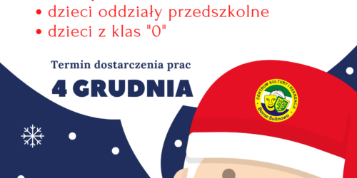 Konkurs plastyczny „Święty Mikołaj oczami milusińskich”