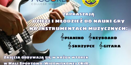 Nauka gry na instrumentach muzycznych