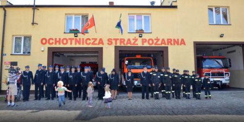 Doposażenie jednostki OSP w Łubowie w środki ochrony indywidualnej.