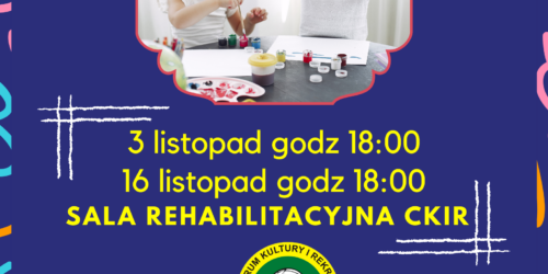 Zajęcia sensoplastyka 03.11 oraz 16.11.2021