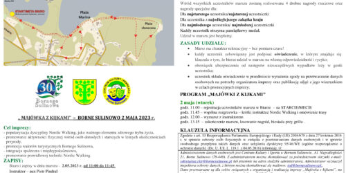 Regulamin Rajdu Nordic Walking