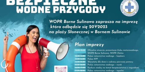 Bezpieczne wodne przygody – Zaproszenie.