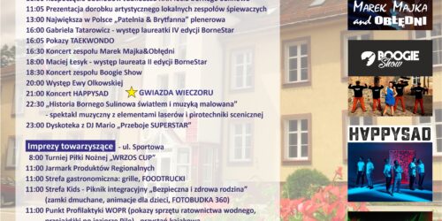 Obchody 30 – lecia miasta Bornego Sulinowa – Plan.