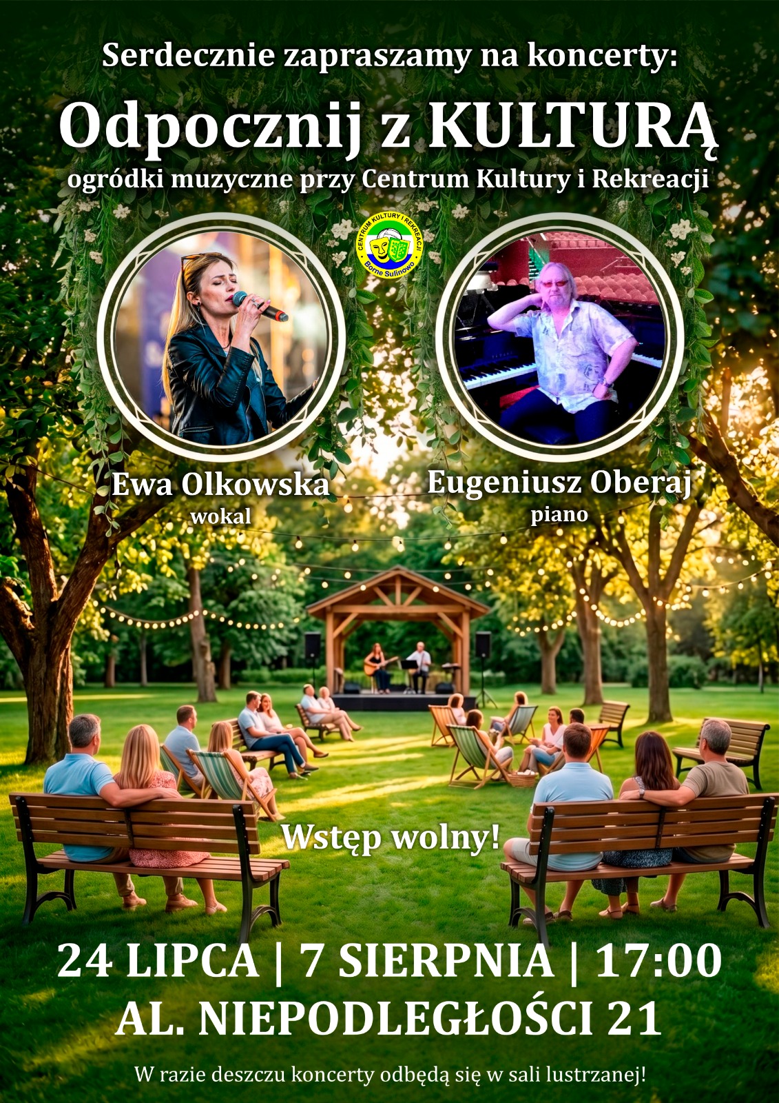 Odpocznij z KULTURĄ – ogródki muzyczne
