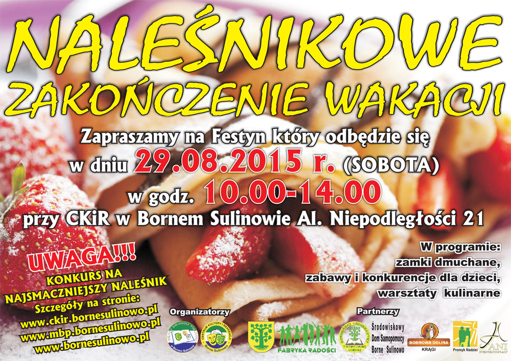 Naleśnikowe Zakończenie Wakacji