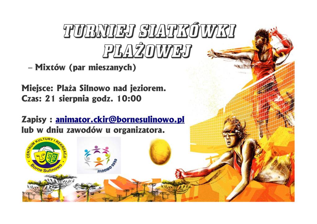 TURNIEJ SIATKÓWKI PLAŻOWEJ